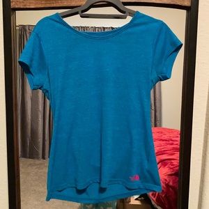 The North Face open back short sleeve tee M